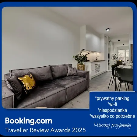 Sztuk Pieknych 4 & Prywatny Parking Apartman *